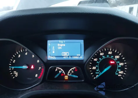 2013 Ford Focus Se из США, поврежденный, VIN 1FADP3F29DL378514